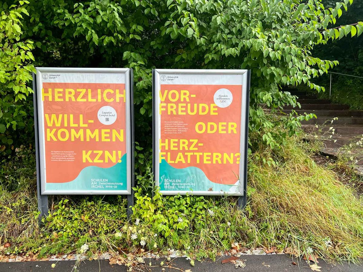 Die UZH heisst die neue Nachbarin herzlich willkommen.